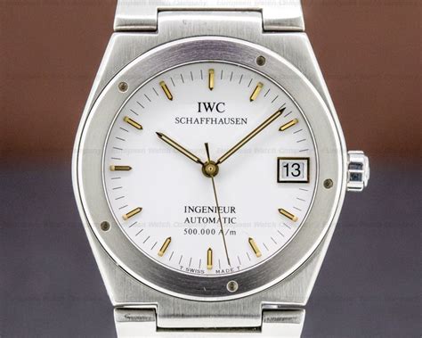 IWC 3508 Ingenieur Automatic White Dial SS / SS .